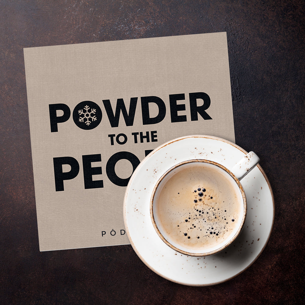 Set of 6 Lincoln vinyl coasters