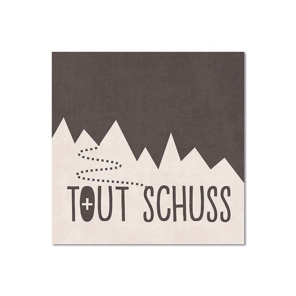 Set of 6 Grays vinyl coasters