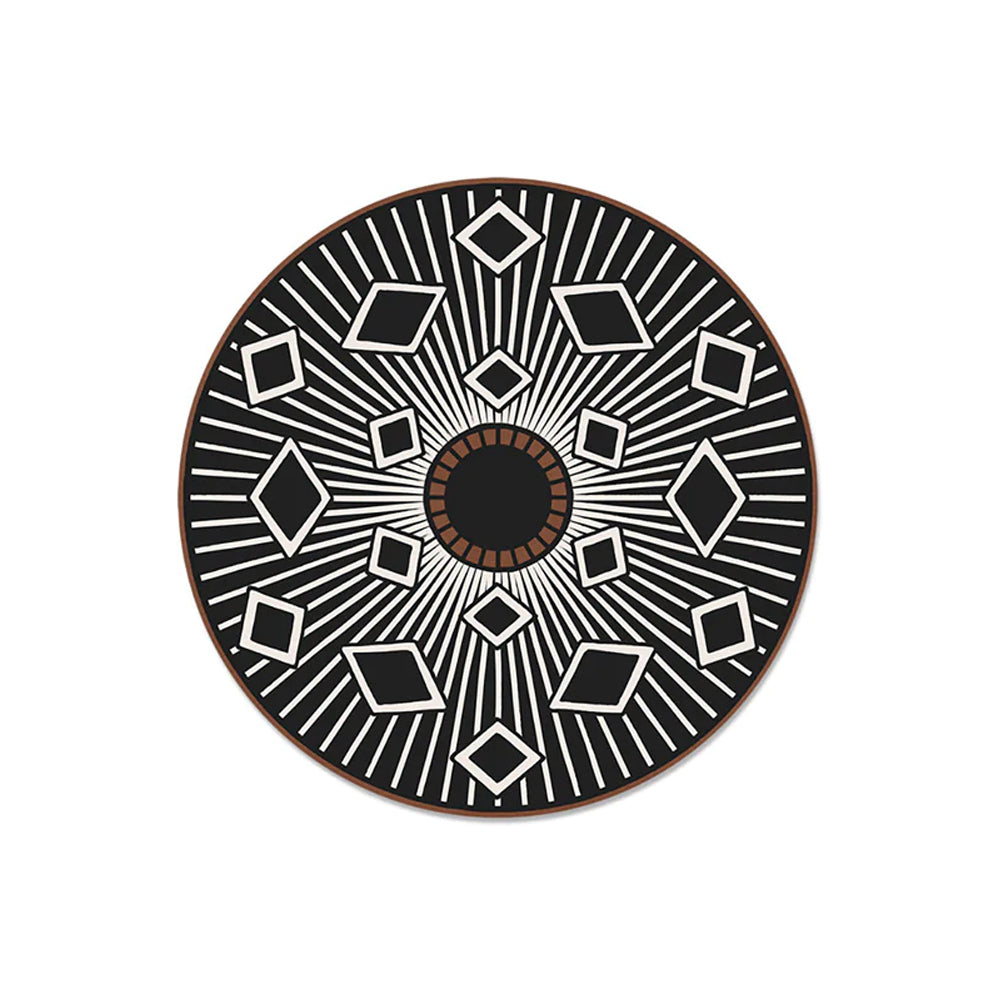 Set of 6 Marna vinyl coasters