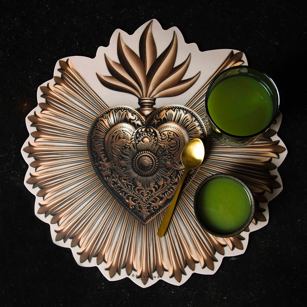 Set de table vinyle Gold Ex Voto