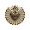 Gold Ex Voto vinyl placemat