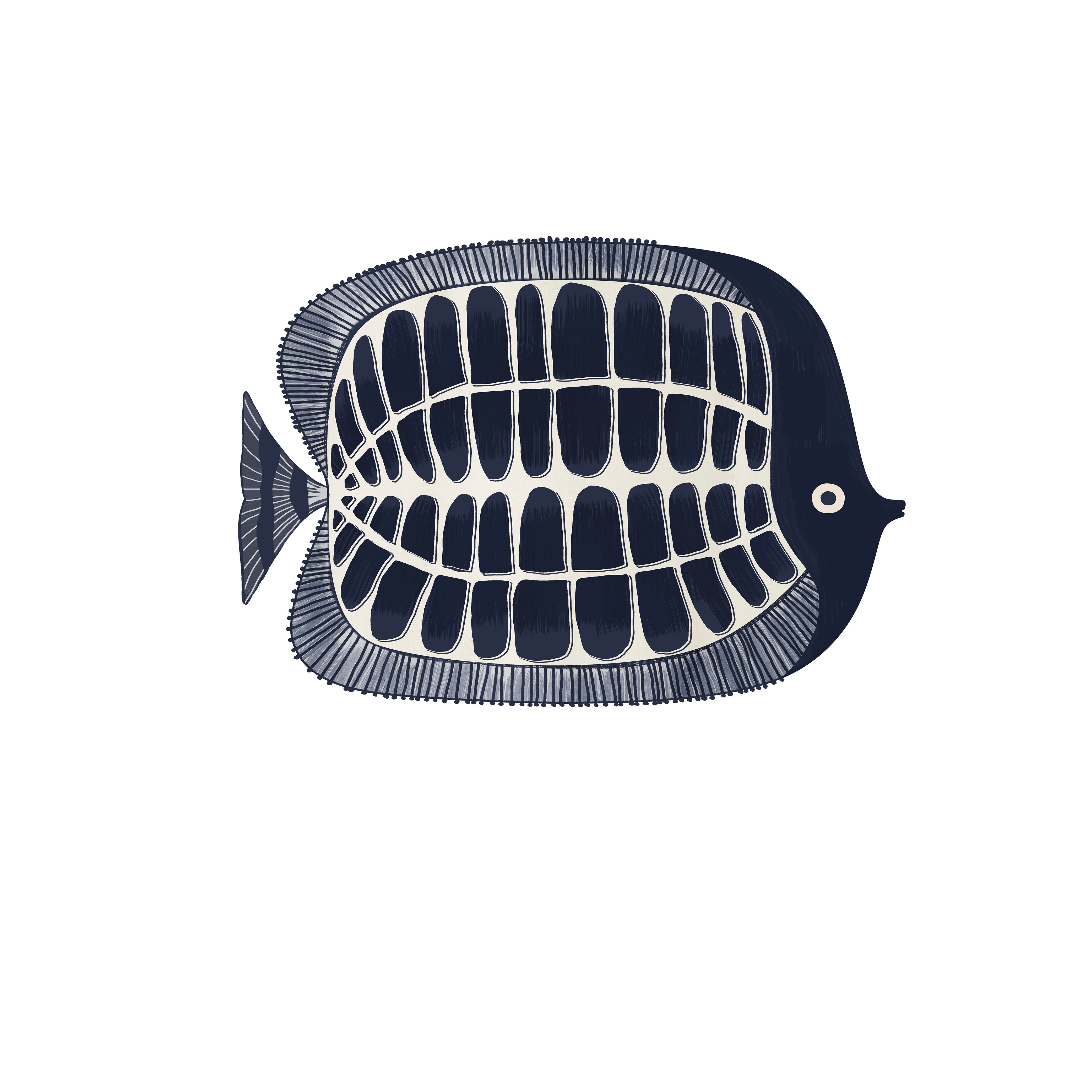 Lot de 6 dessous de verre vinyle Pag