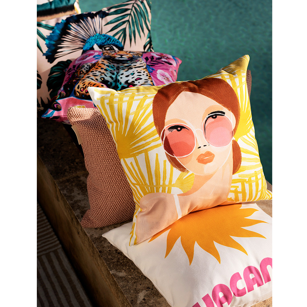 Coussin extérieur Rosas