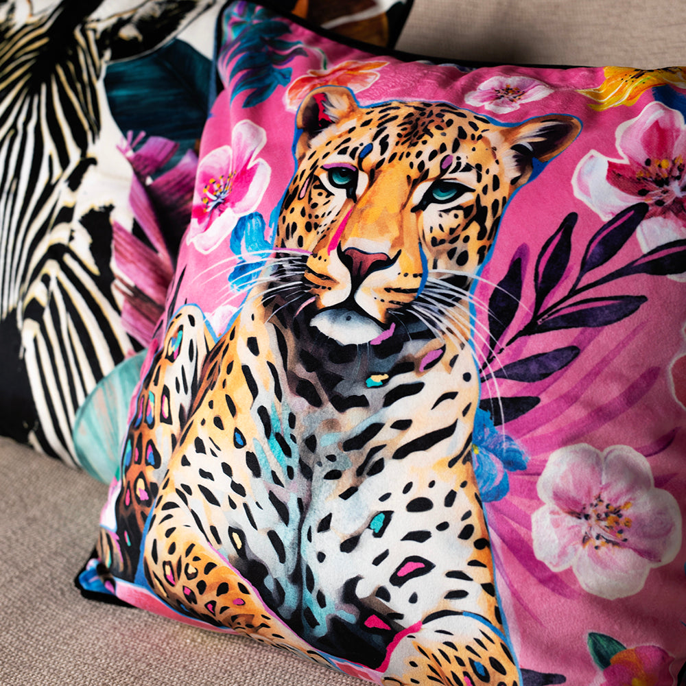 Coussin velours Amioso
