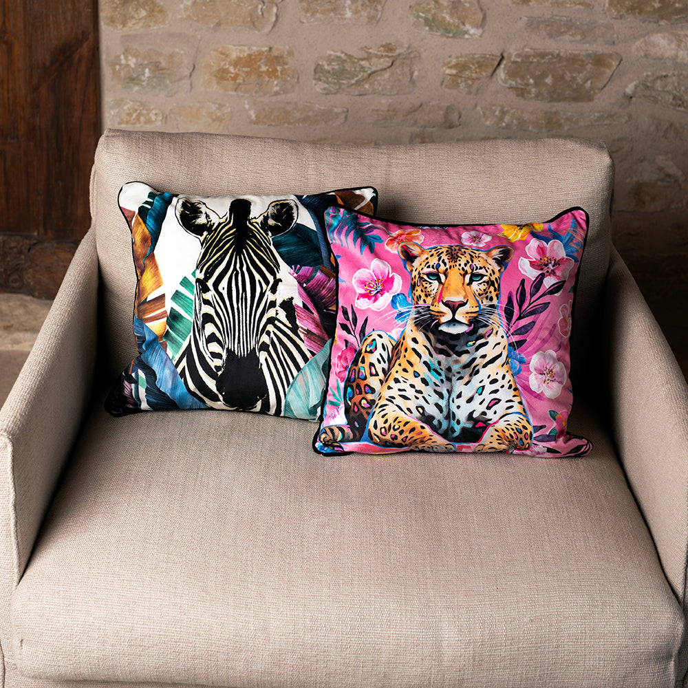 Coussin velours Amioso