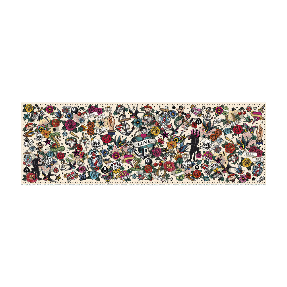 Tattoo Anchor vinyl rug