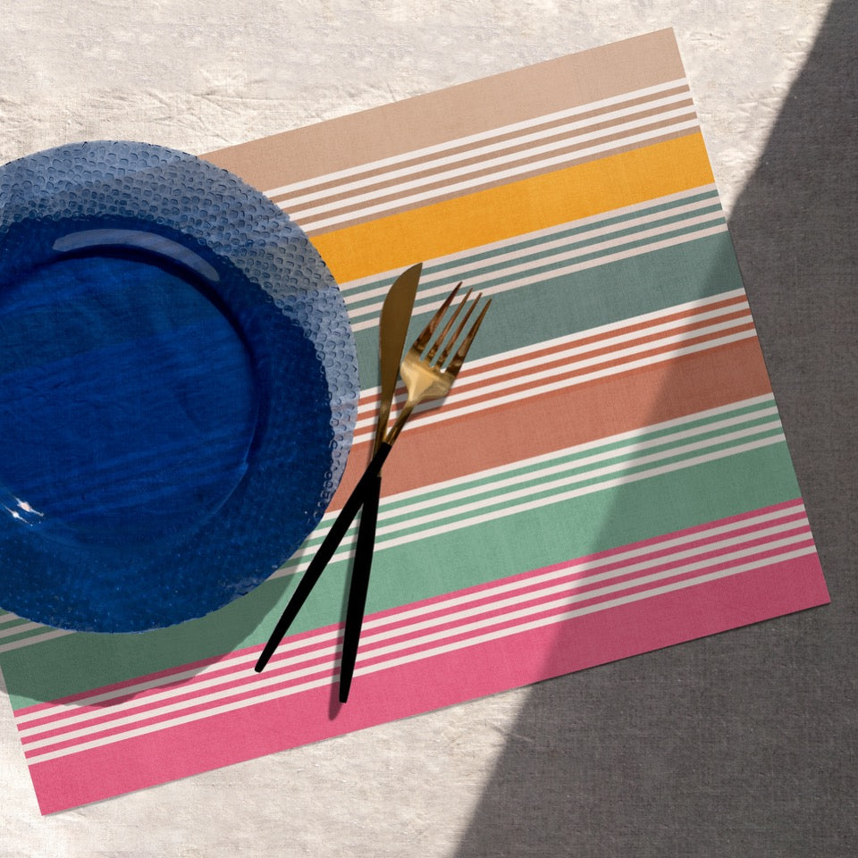 Set de table vinyle Ginjal