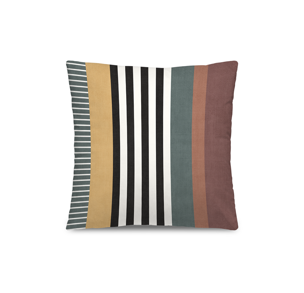 Coussin en polyester carré — modèle extérieur Mezzo