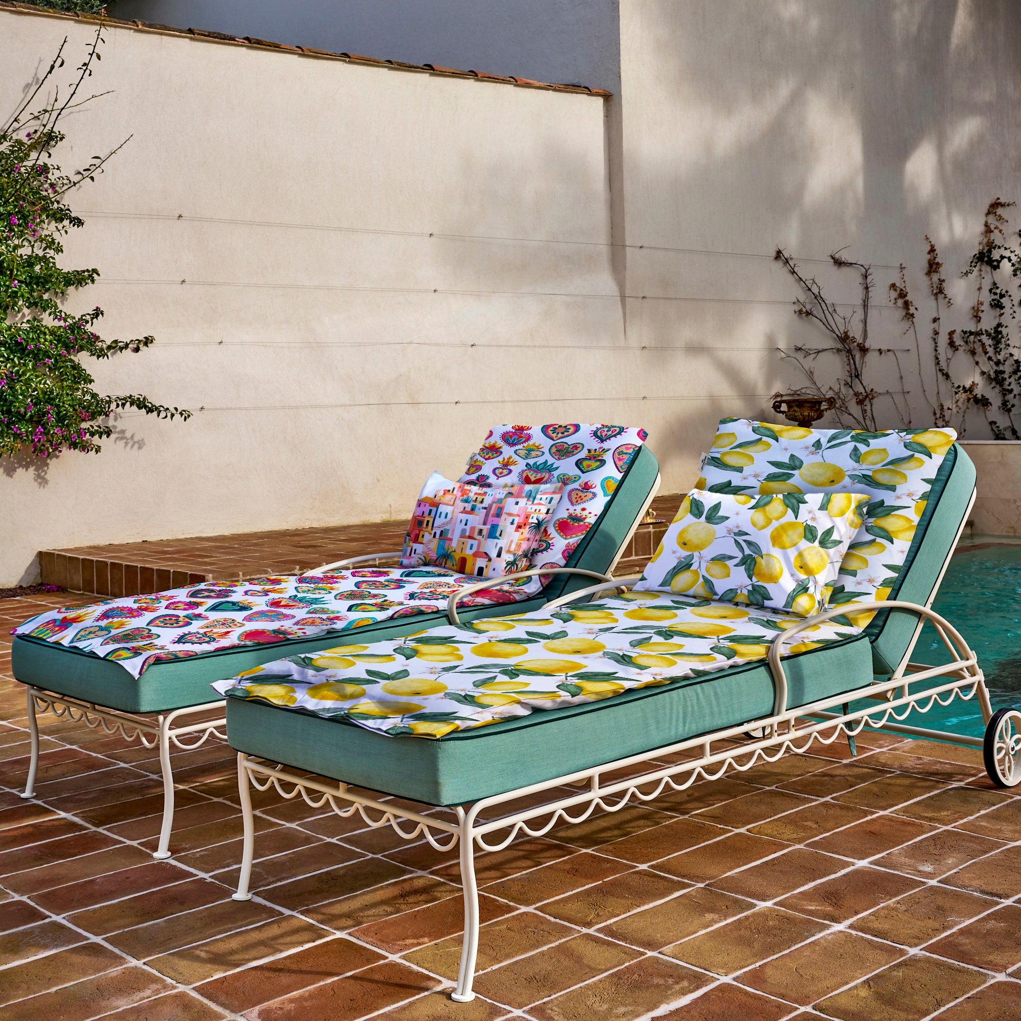 Samperi sun lounger mattress