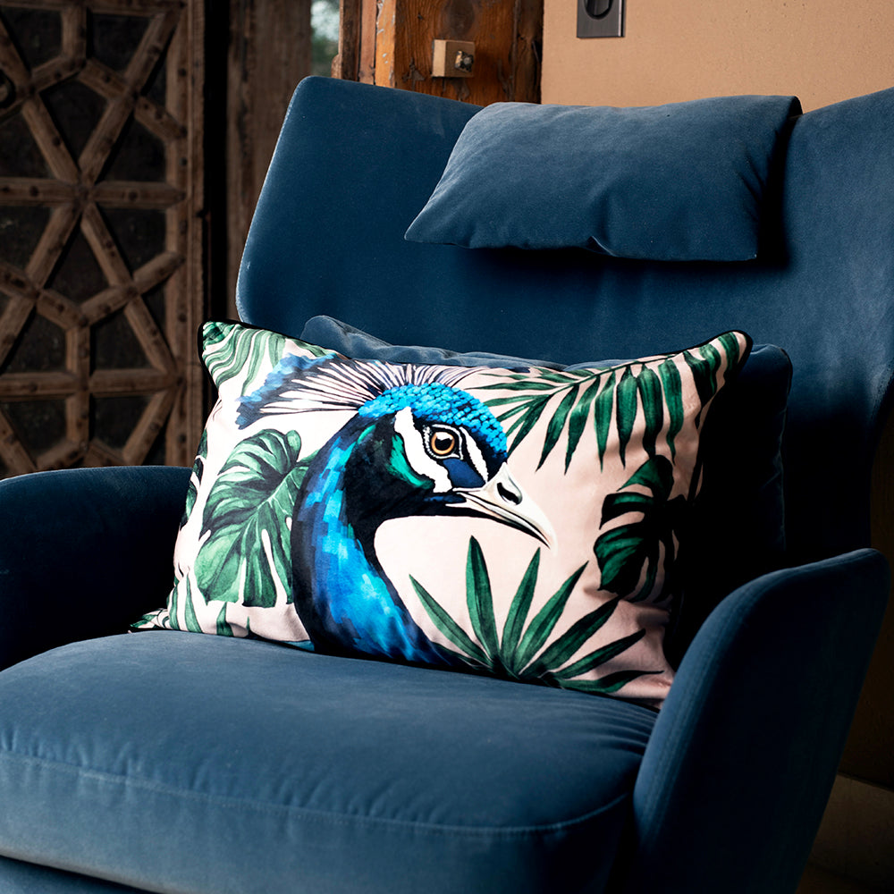 Samarra velvet cushion