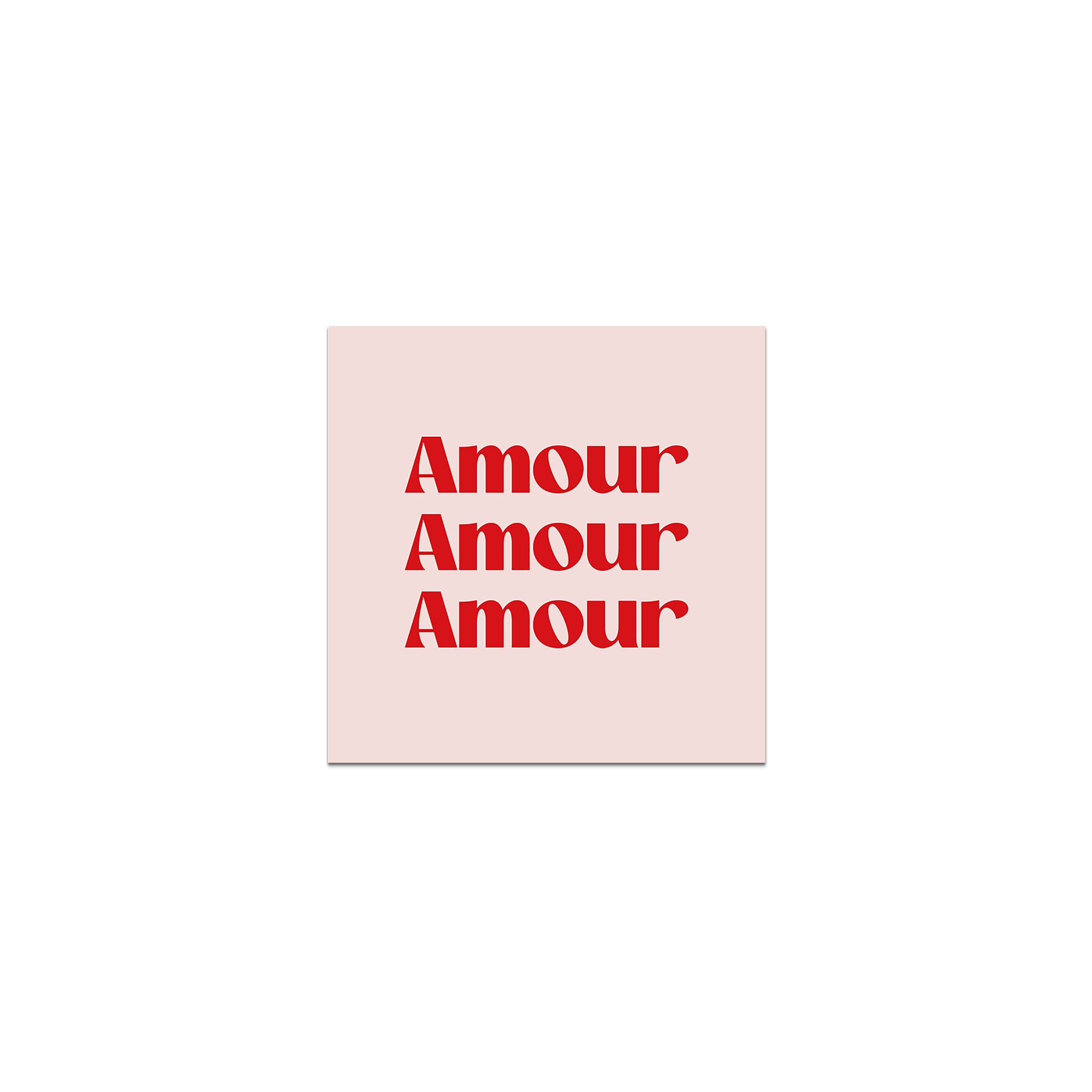 Set of 6 Nina vinyl coasters