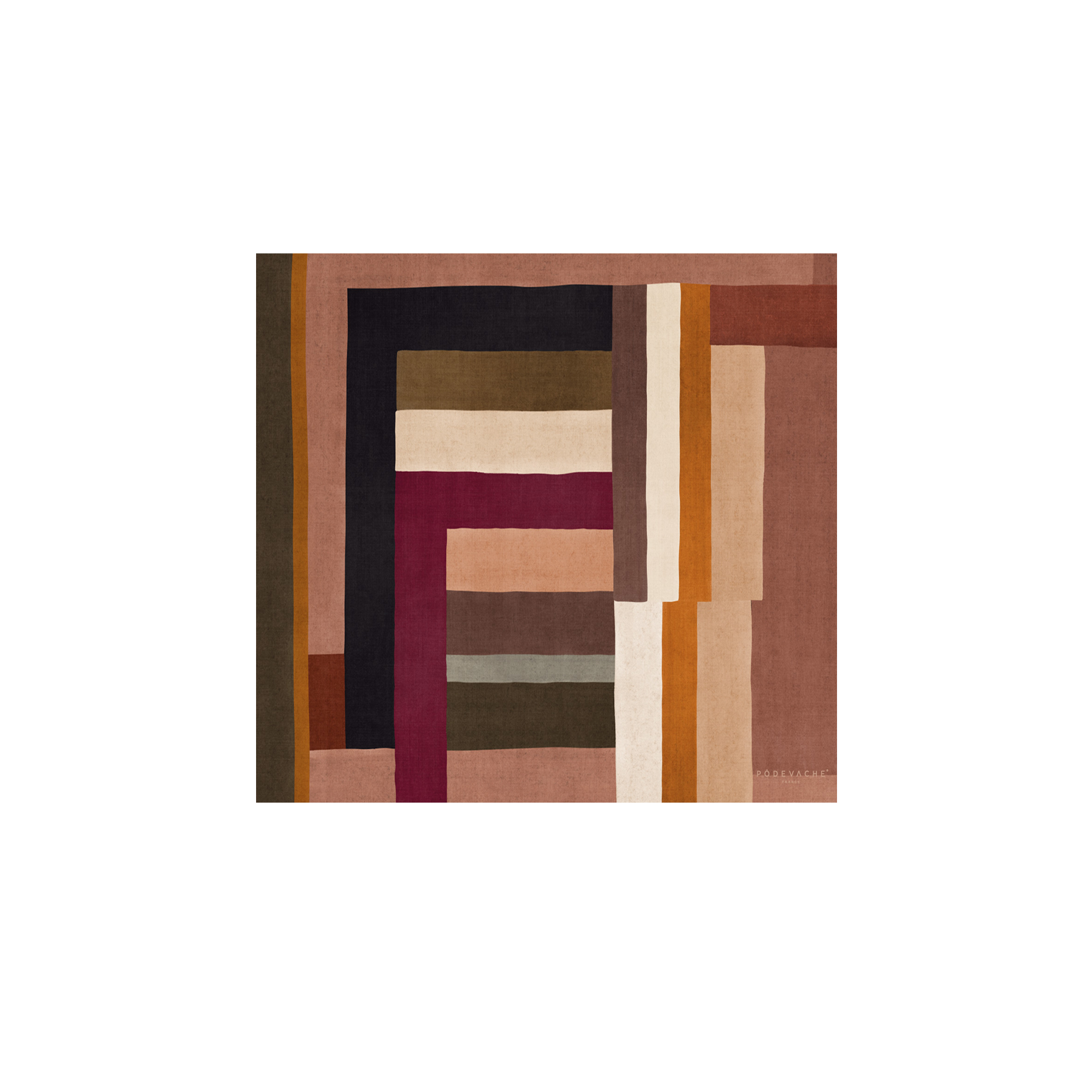 Lot de 6 dessous de verre vinyle Finley