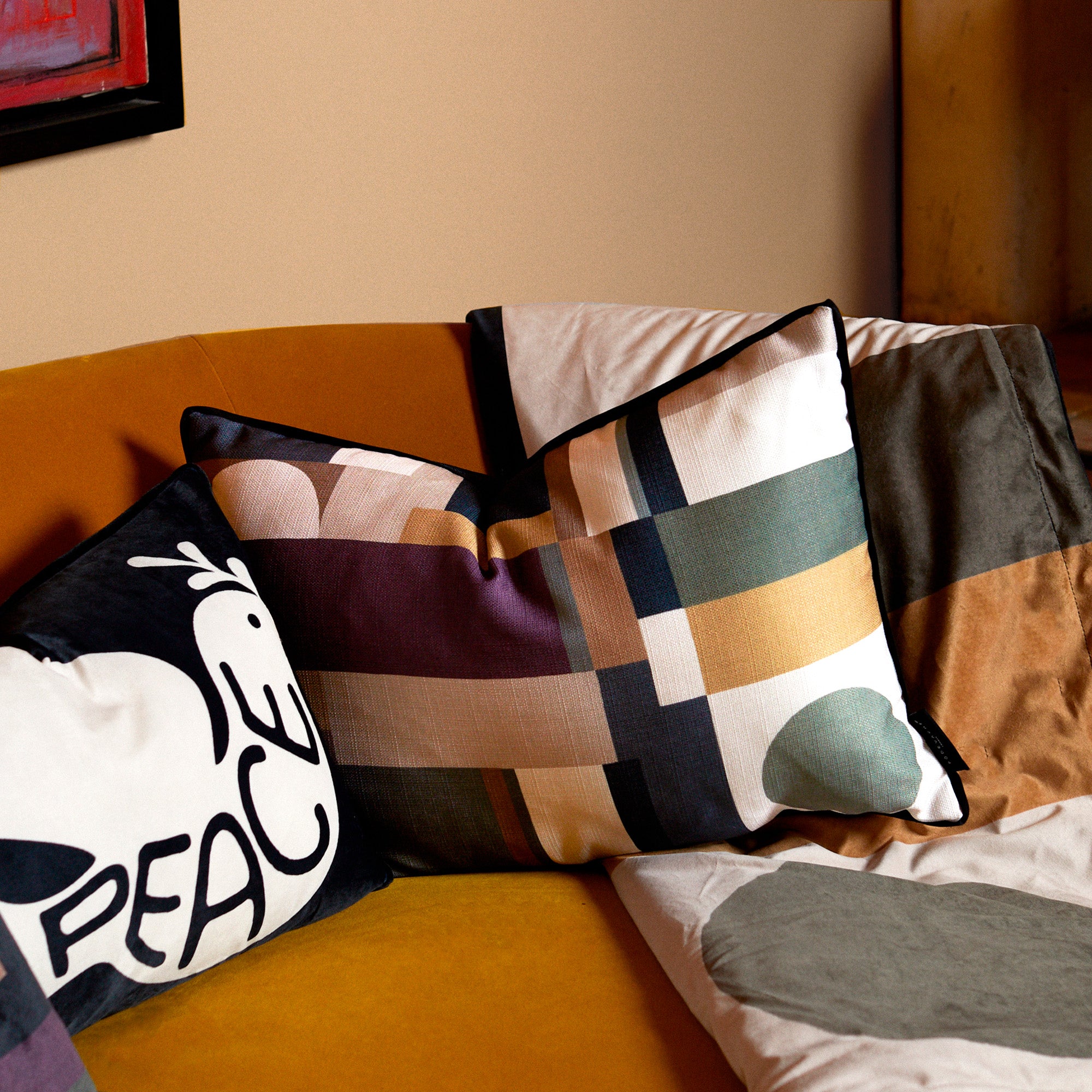 Coussin lin Harrison