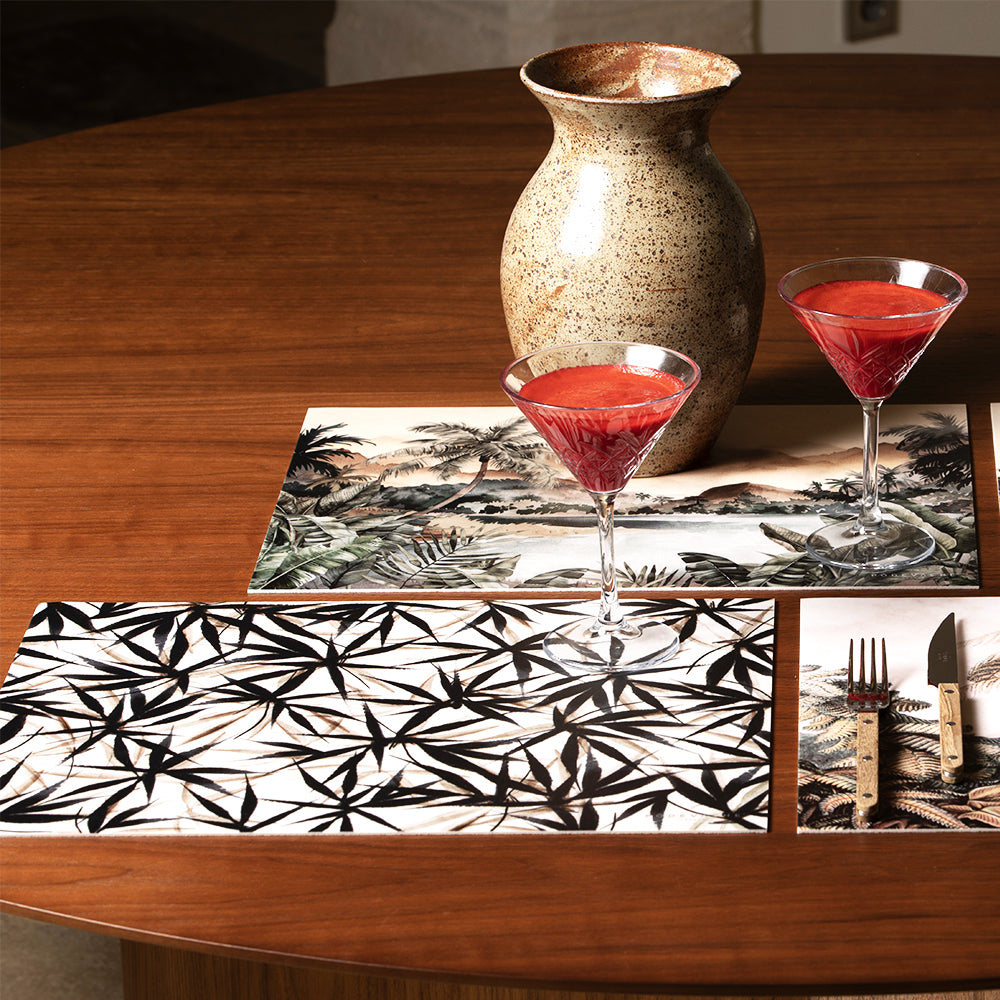 Set De Table Vinyle Jungle Bango