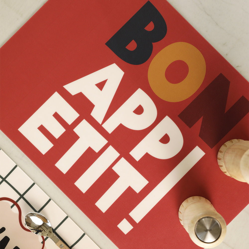 Set de table vinyle Bon Appetit