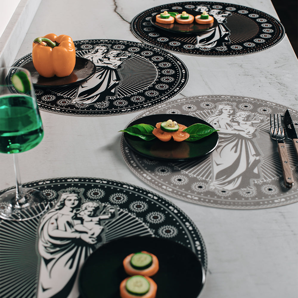 Set de table vinyle Madonne