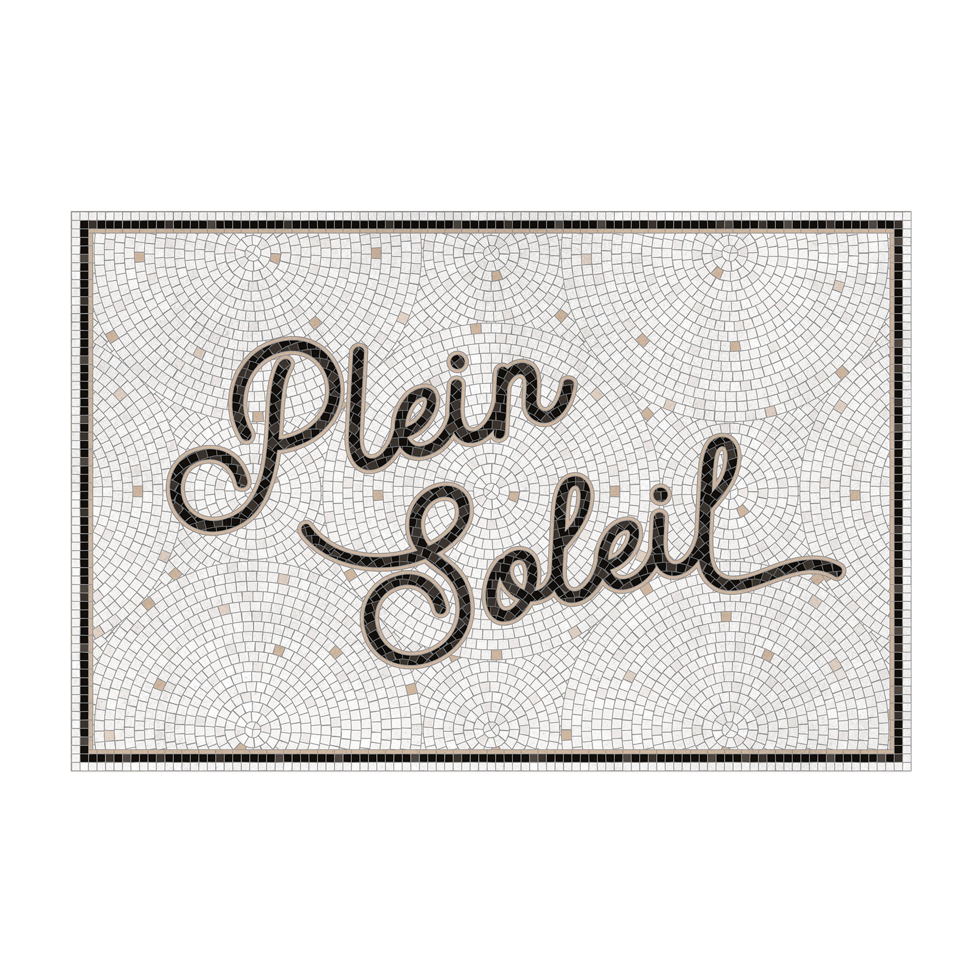 Tapis vinyle personnalisé Faubourg