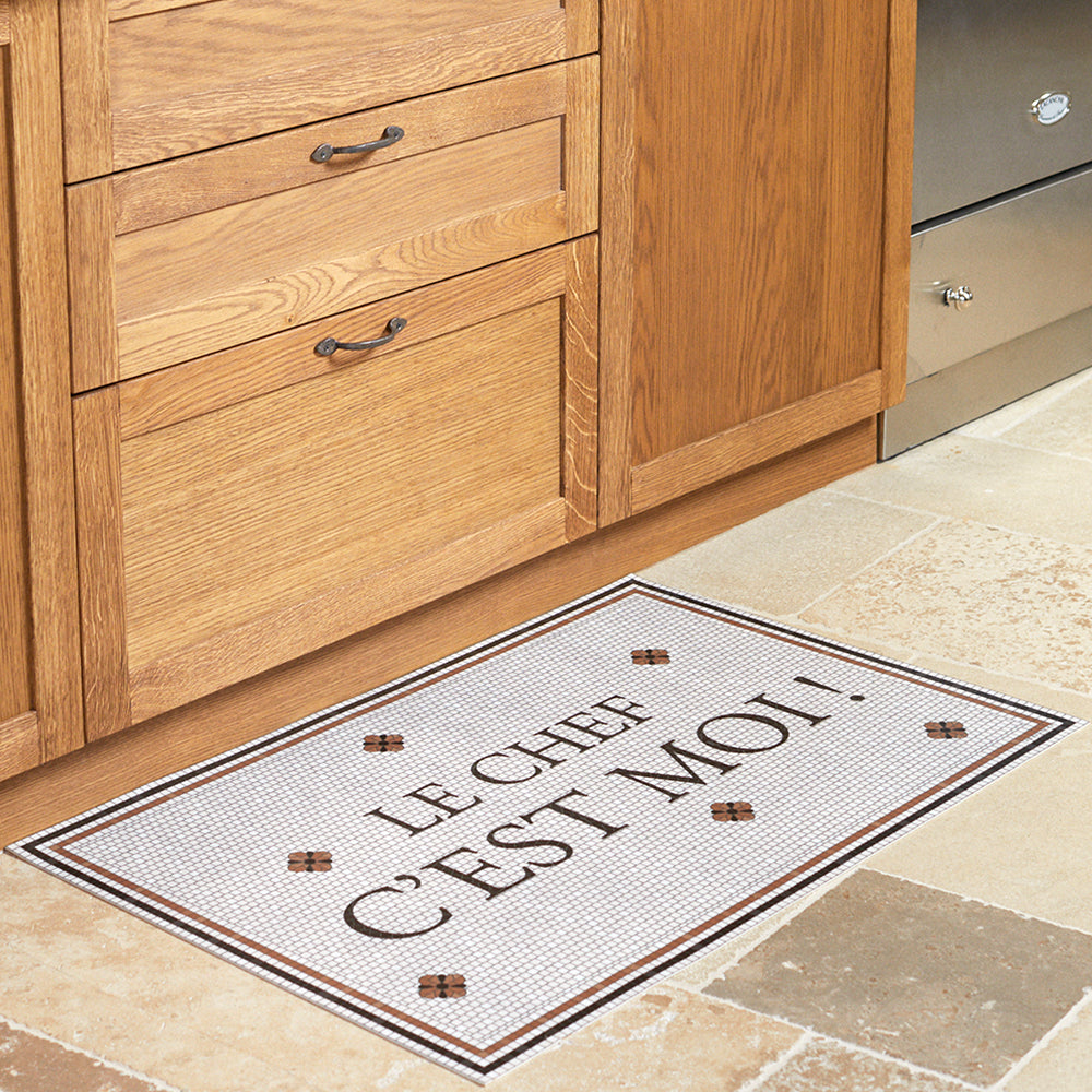 Tapis vinyle personnalisé Haussmann