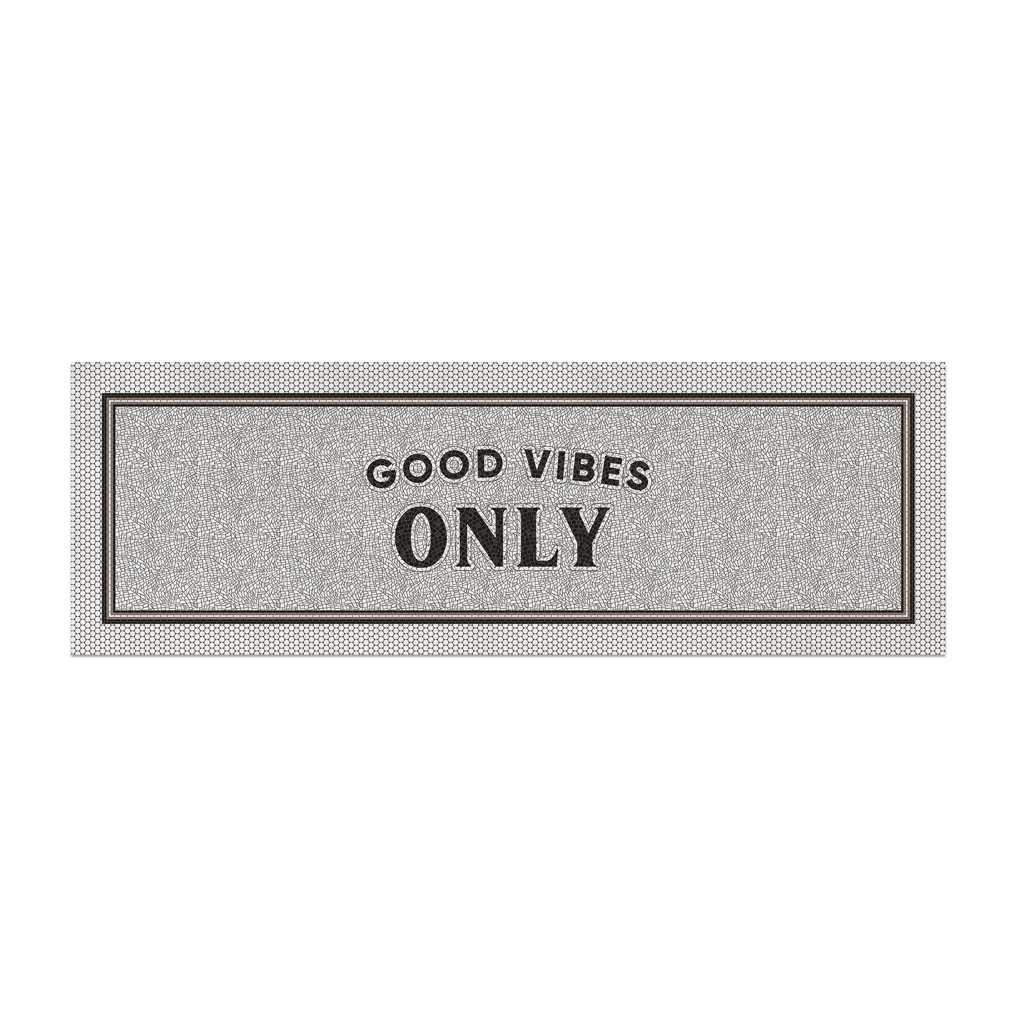 Tapis vinyle personnalisé Marais