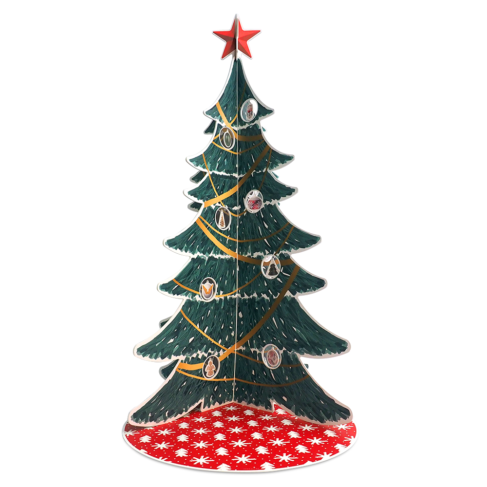 Sapin de Noël PVC Wood Bois L