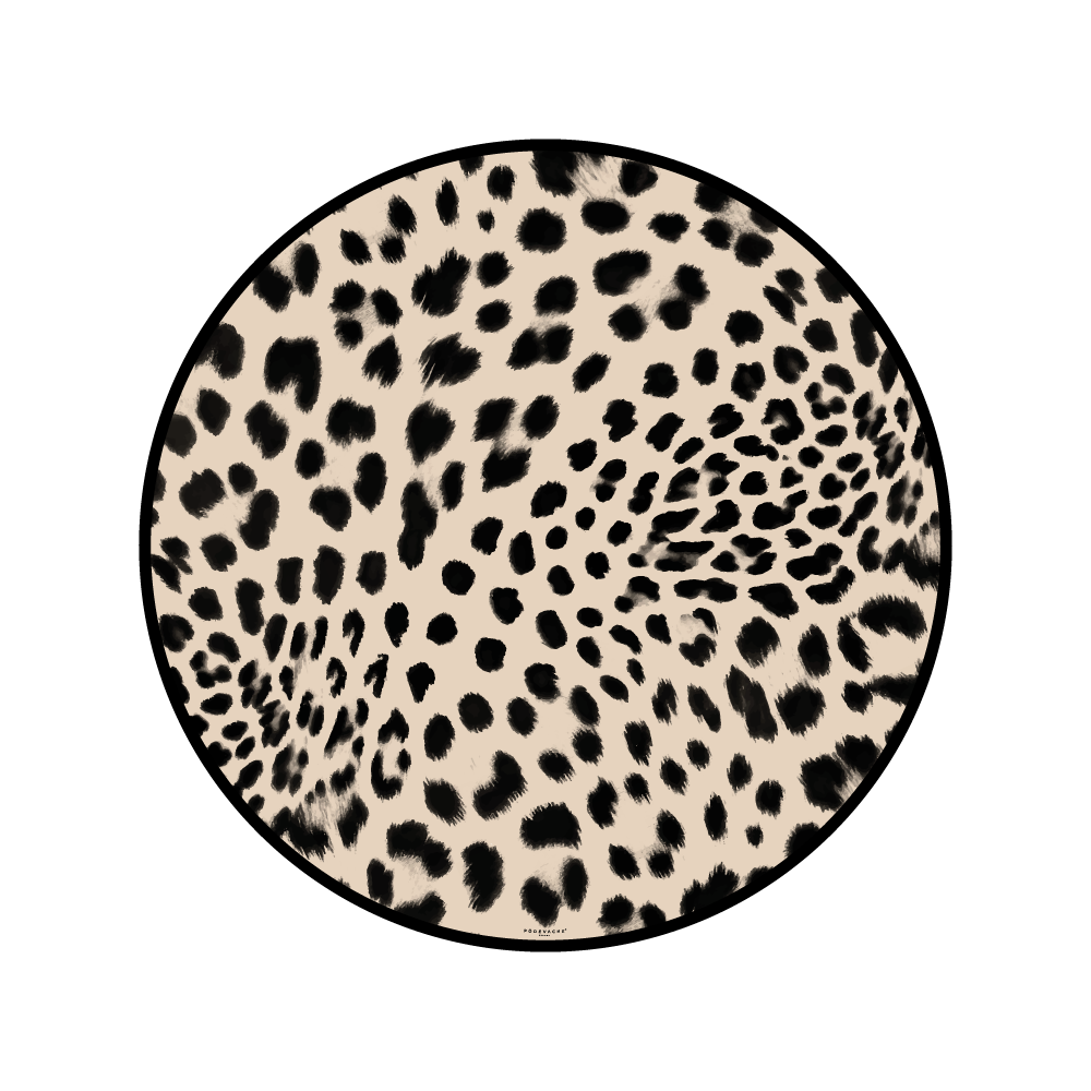 Jupe De Sapin De Noël En Vinyle Léopard Léopard