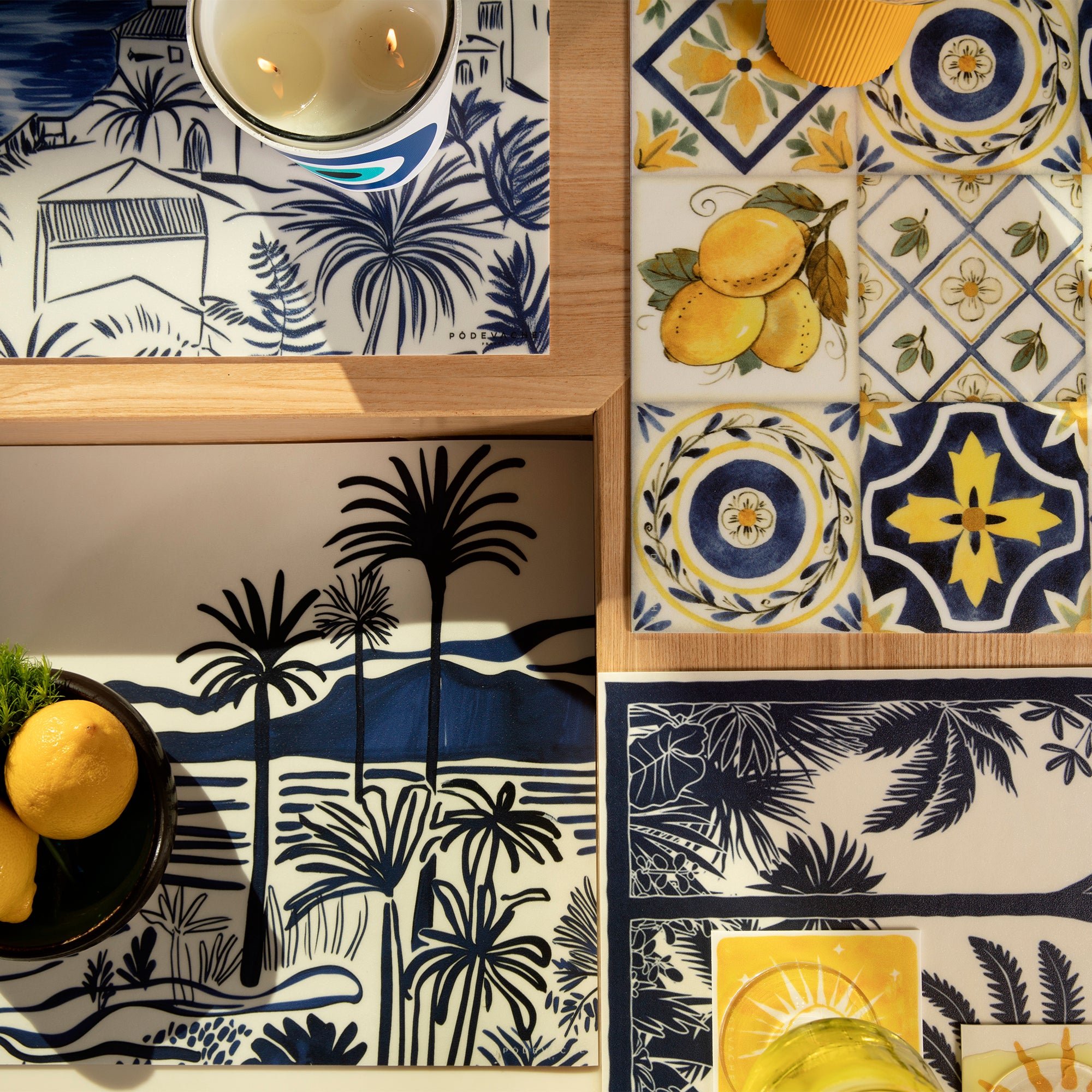 Set de table vinyle Corfou