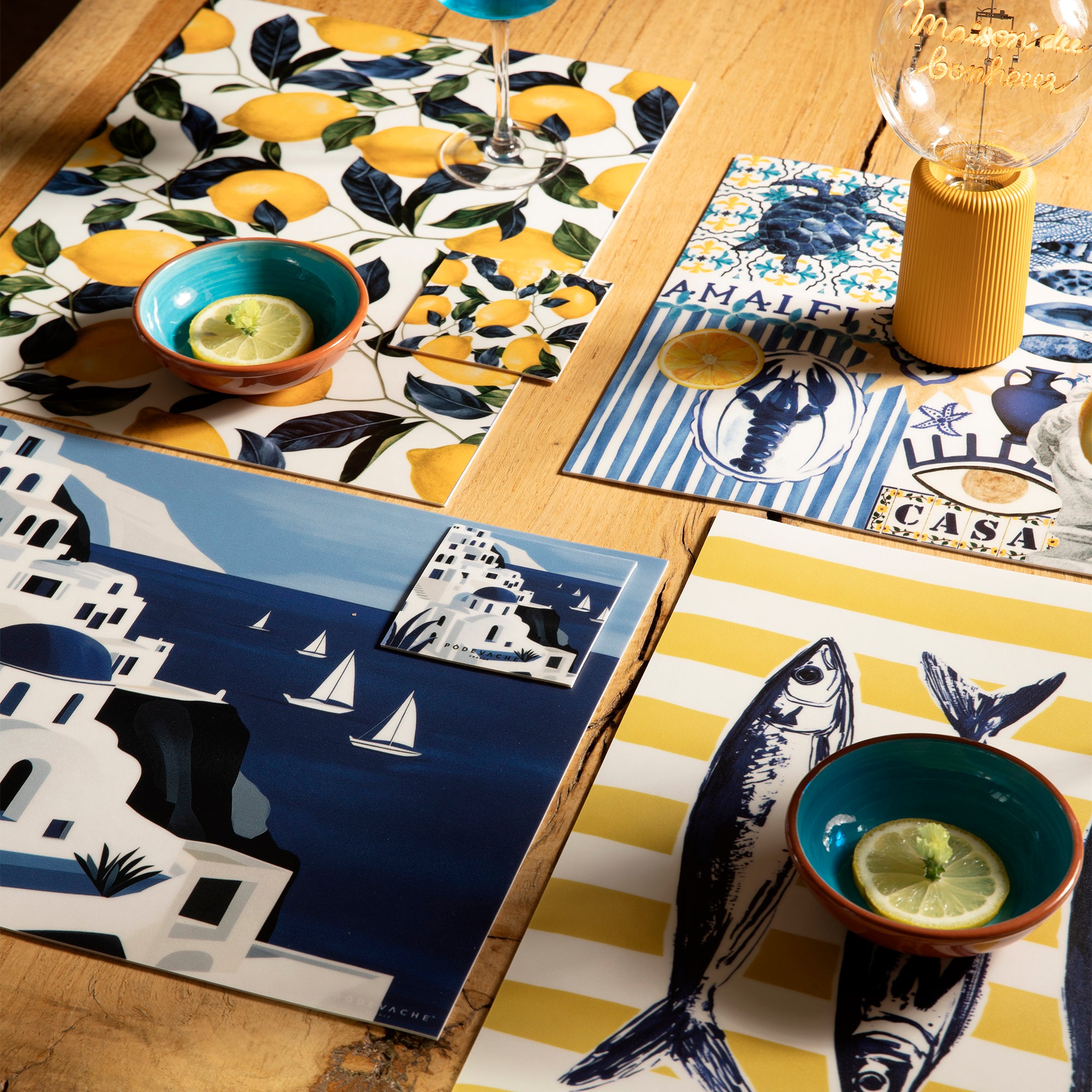 Set de table vinyle Pesaro