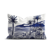 Coussin en polyester rectangulaire — modèle extérieur Oxia, inspiration bord de mer