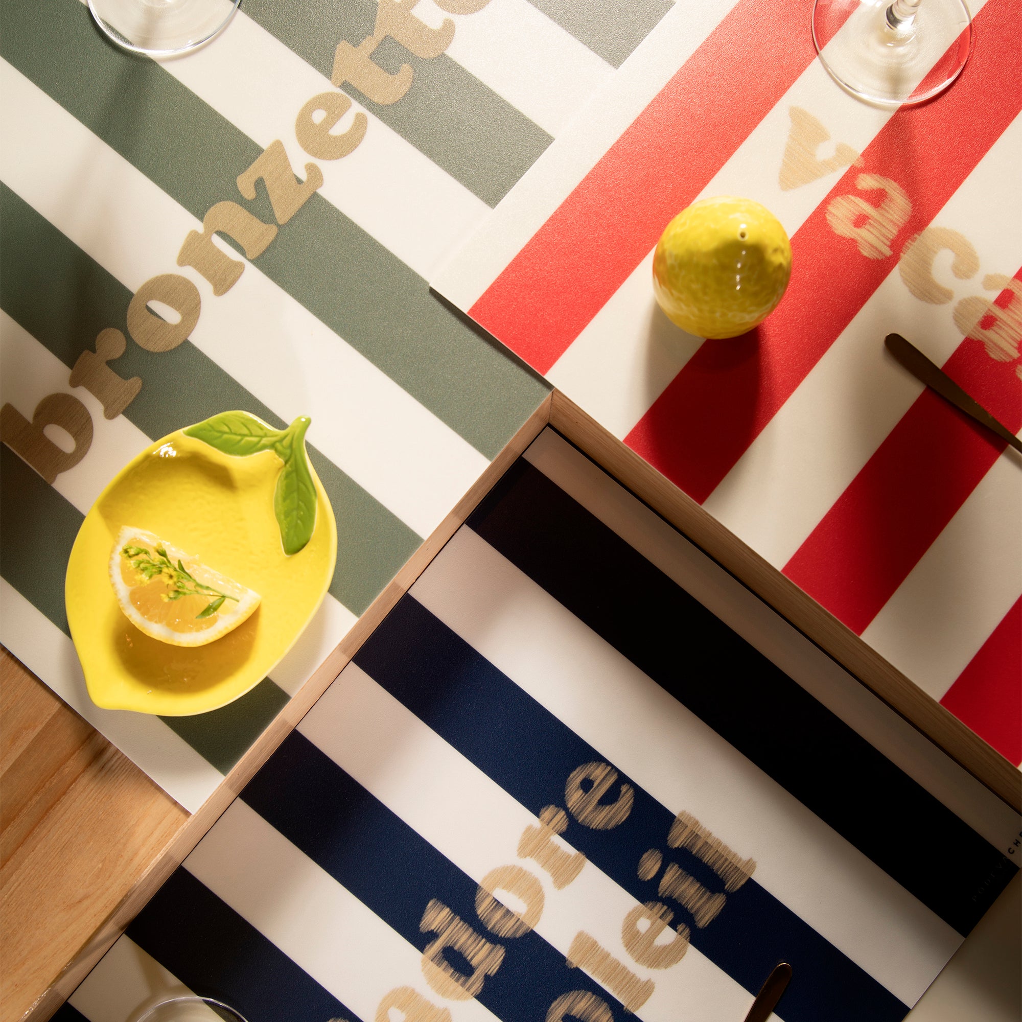 Set de table vinyle J'adore le Soleil