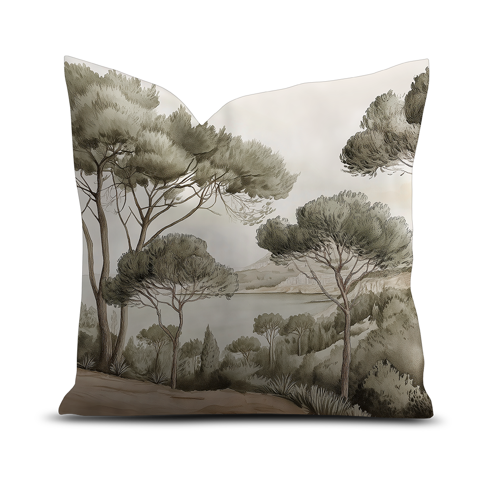 Coussin Velours Jungle Liouquet