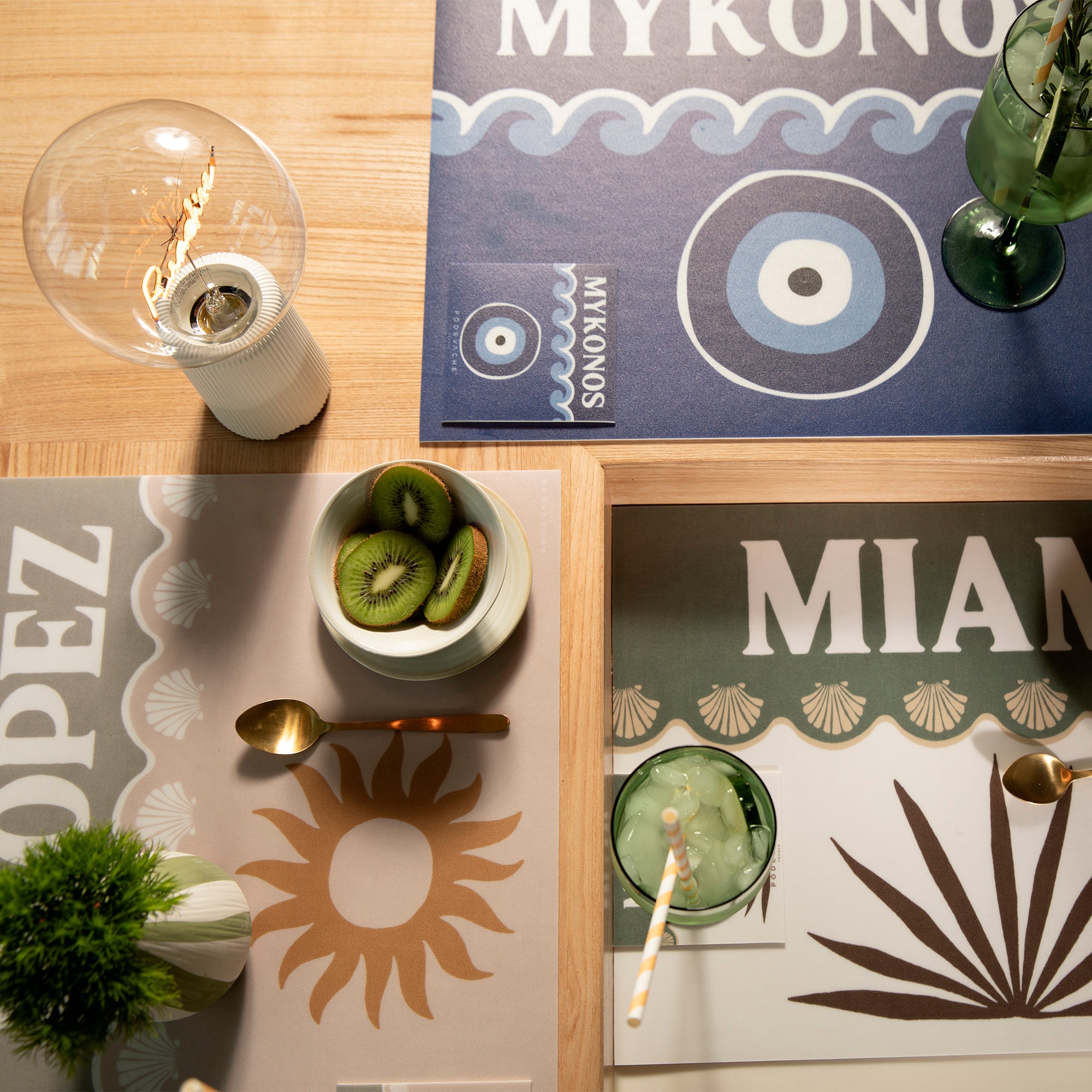 Set de table vinyle St Tropez