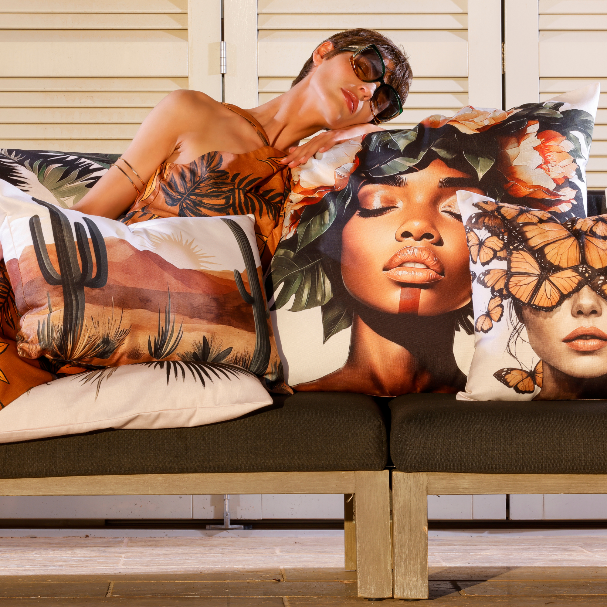 Coussin extérieur Serena