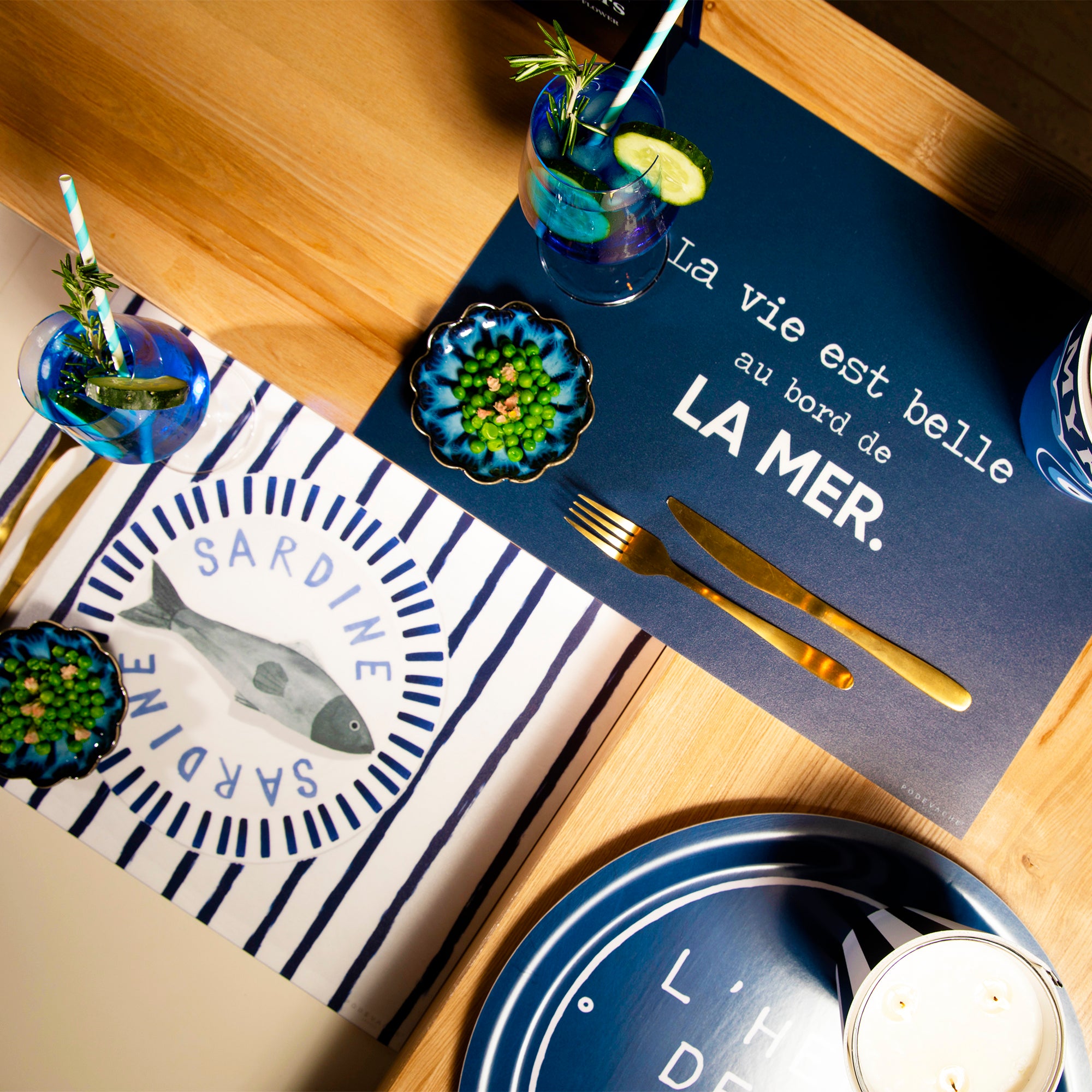 Set de table vinyle Piombino