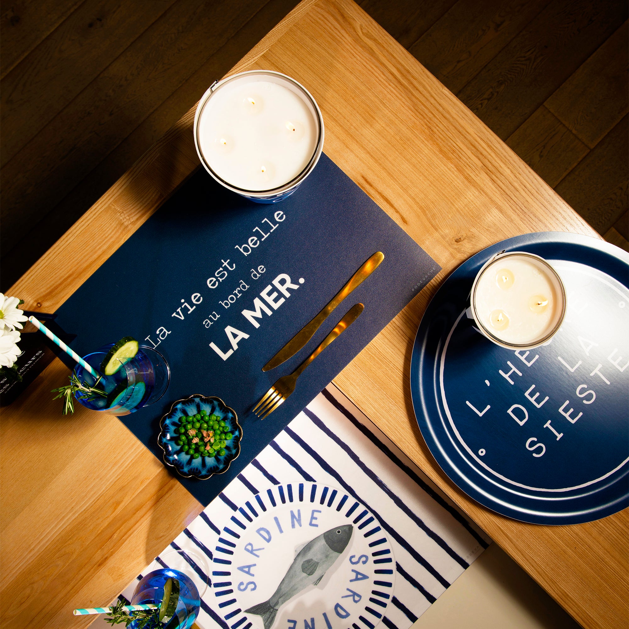 Set de table vinyle Piombino