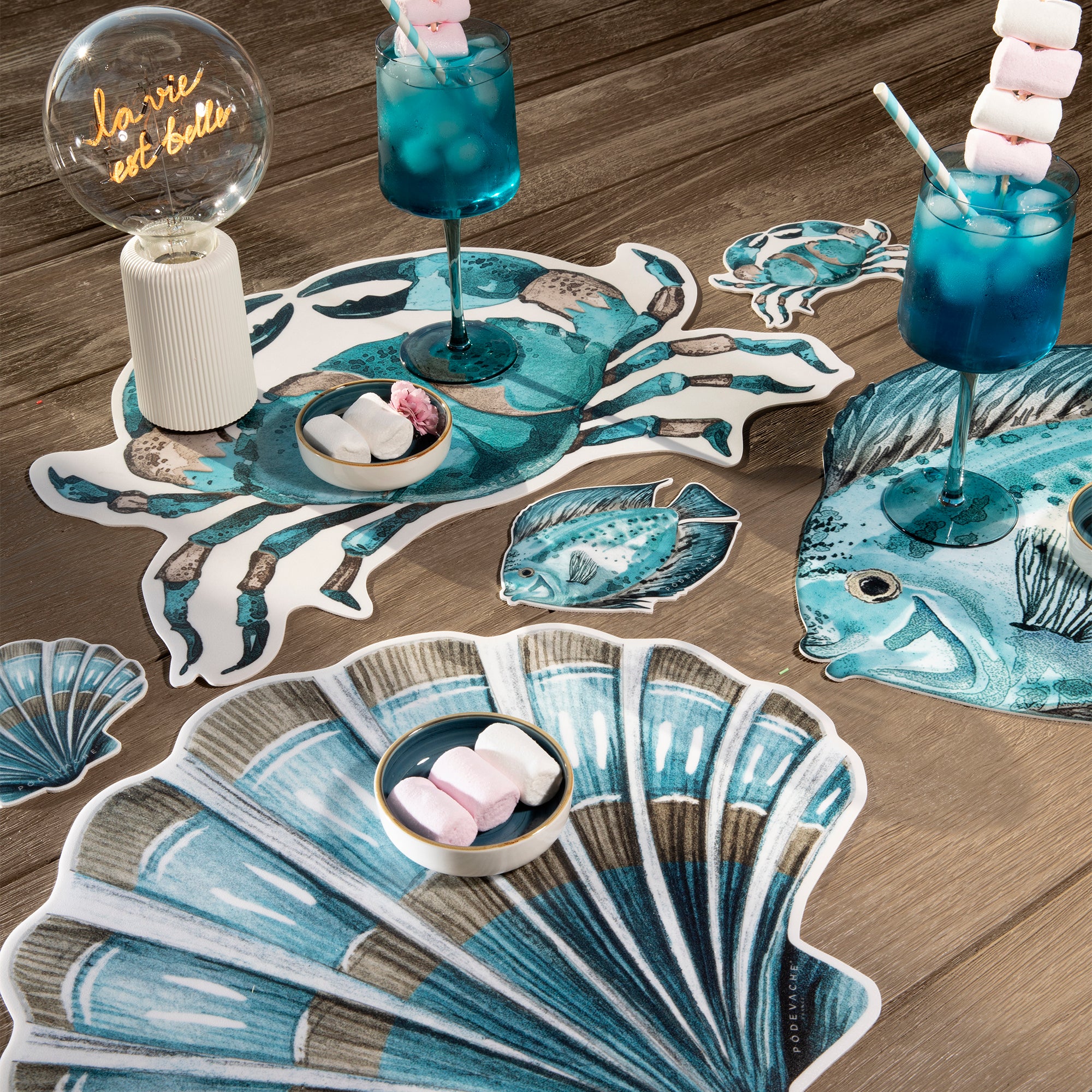 Set de table vinyle Valle