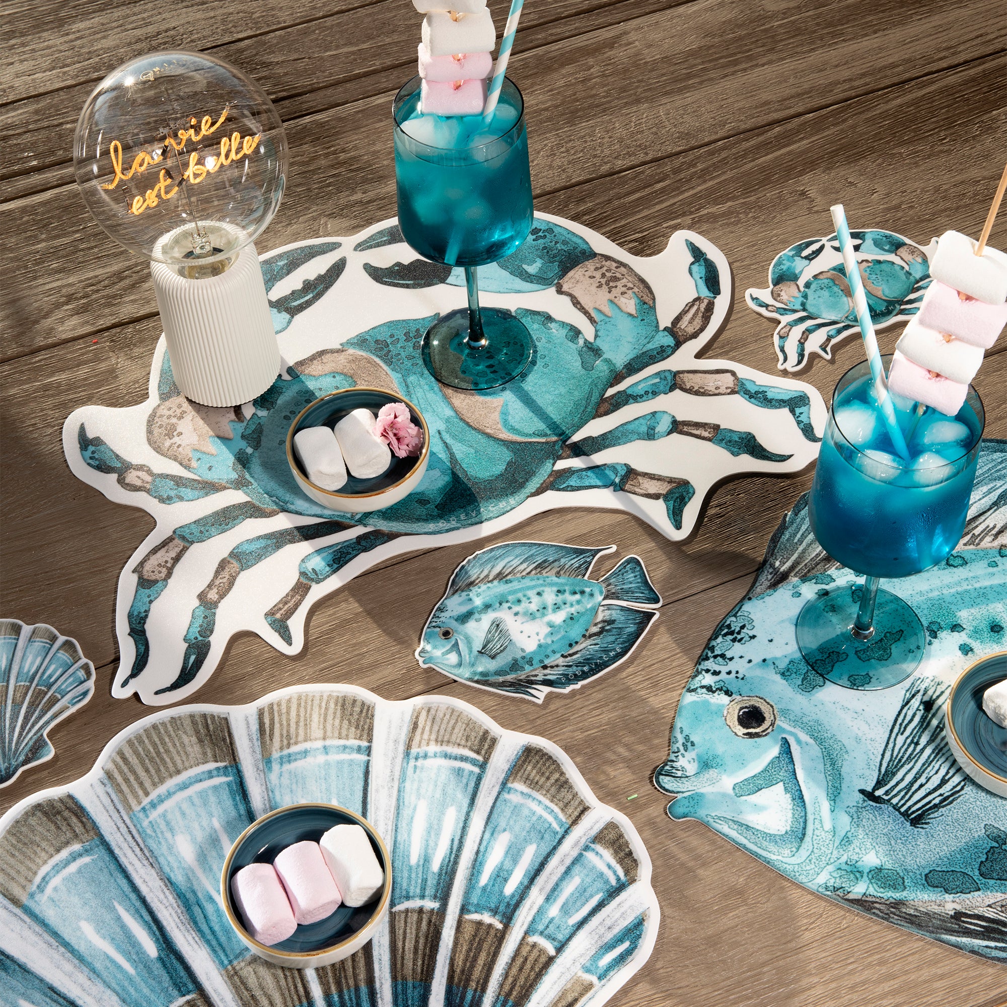 Set de table vinyle Valle