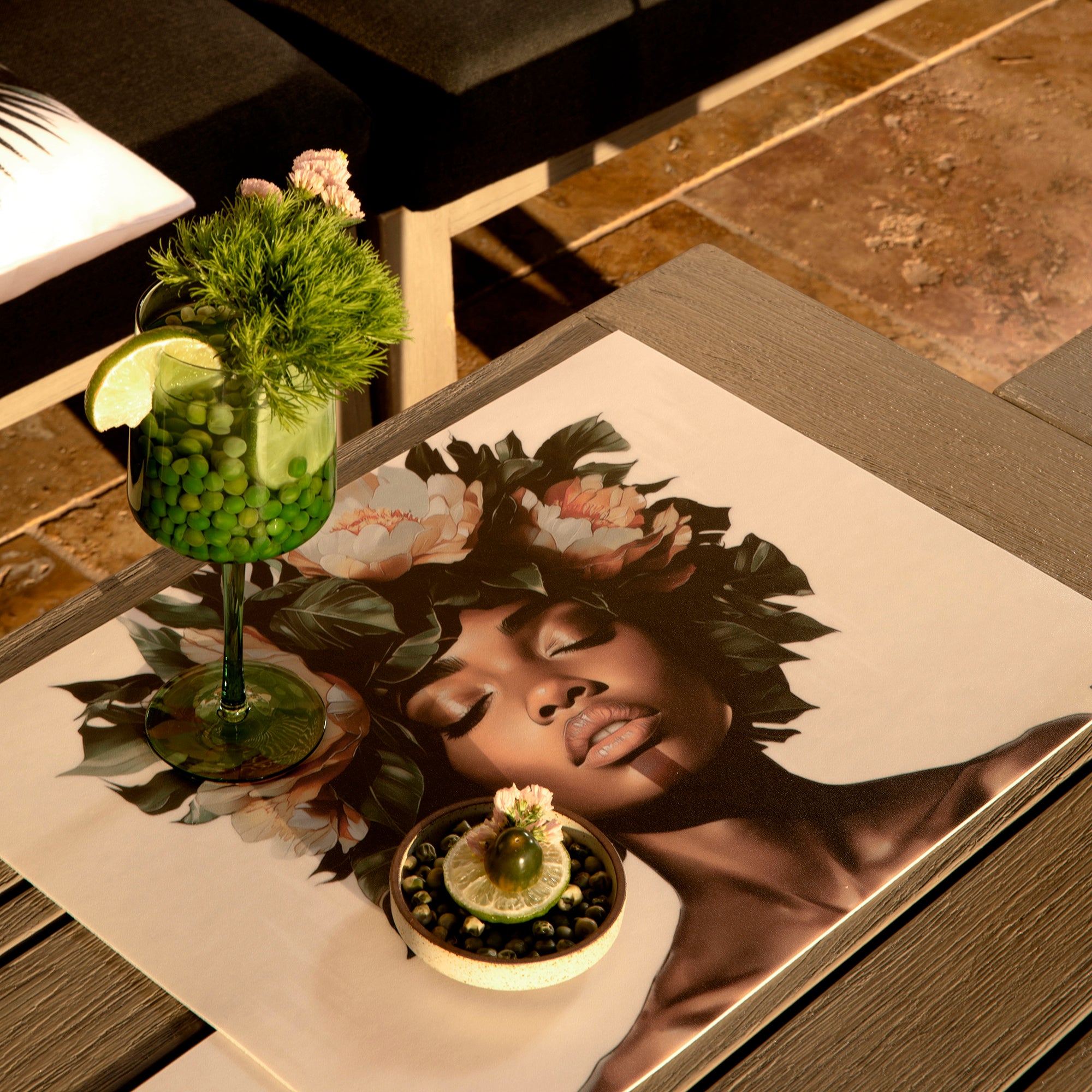 Set de table vinyle Serena