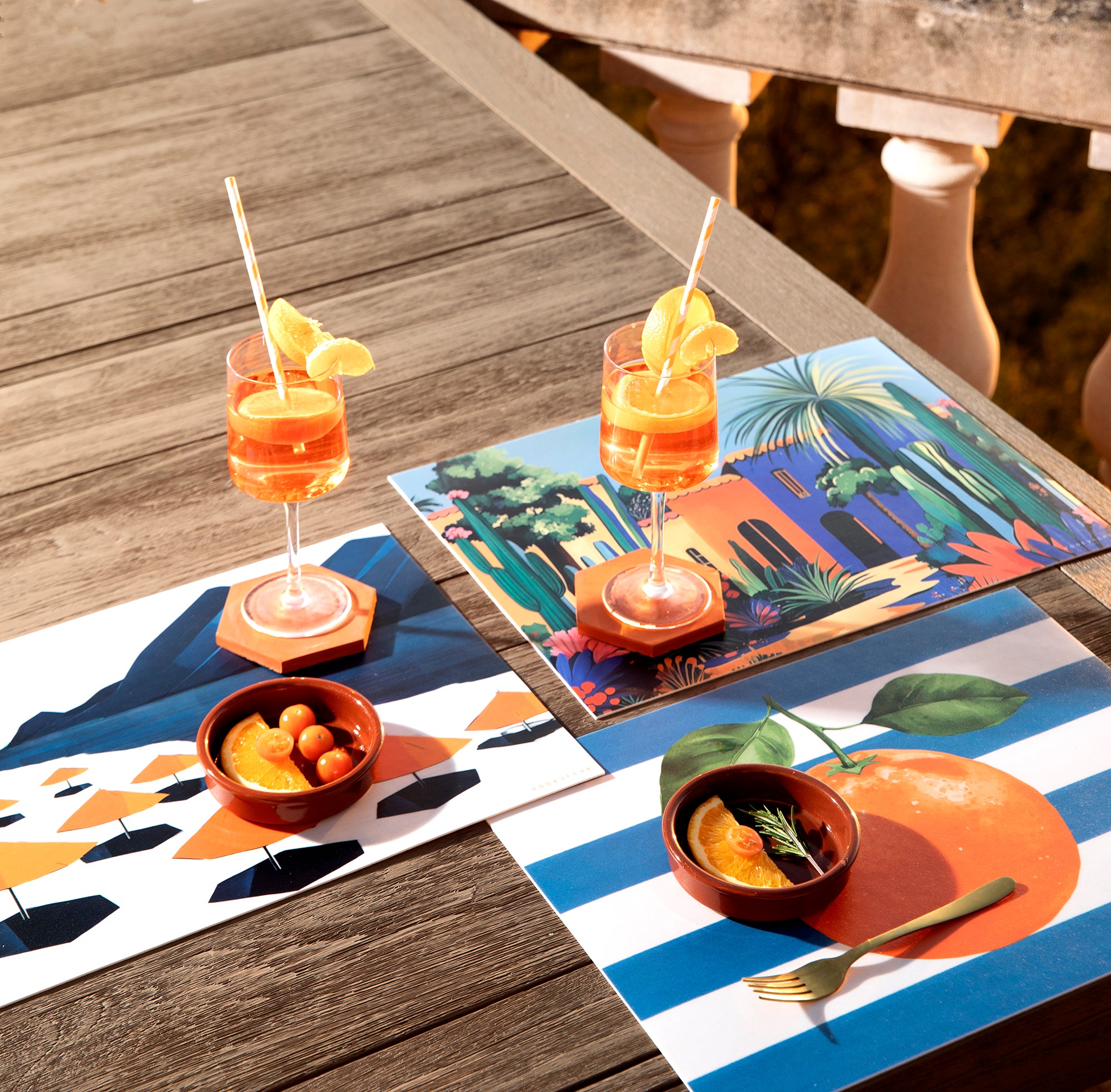 Set de table vinyle Amara