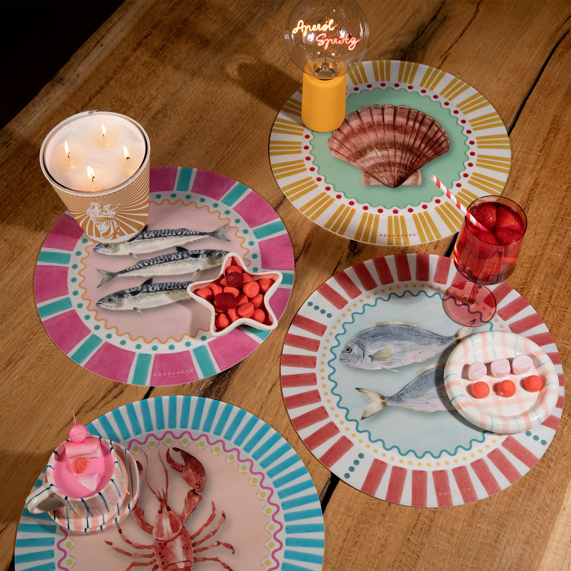 Set de table vinyle Roucas