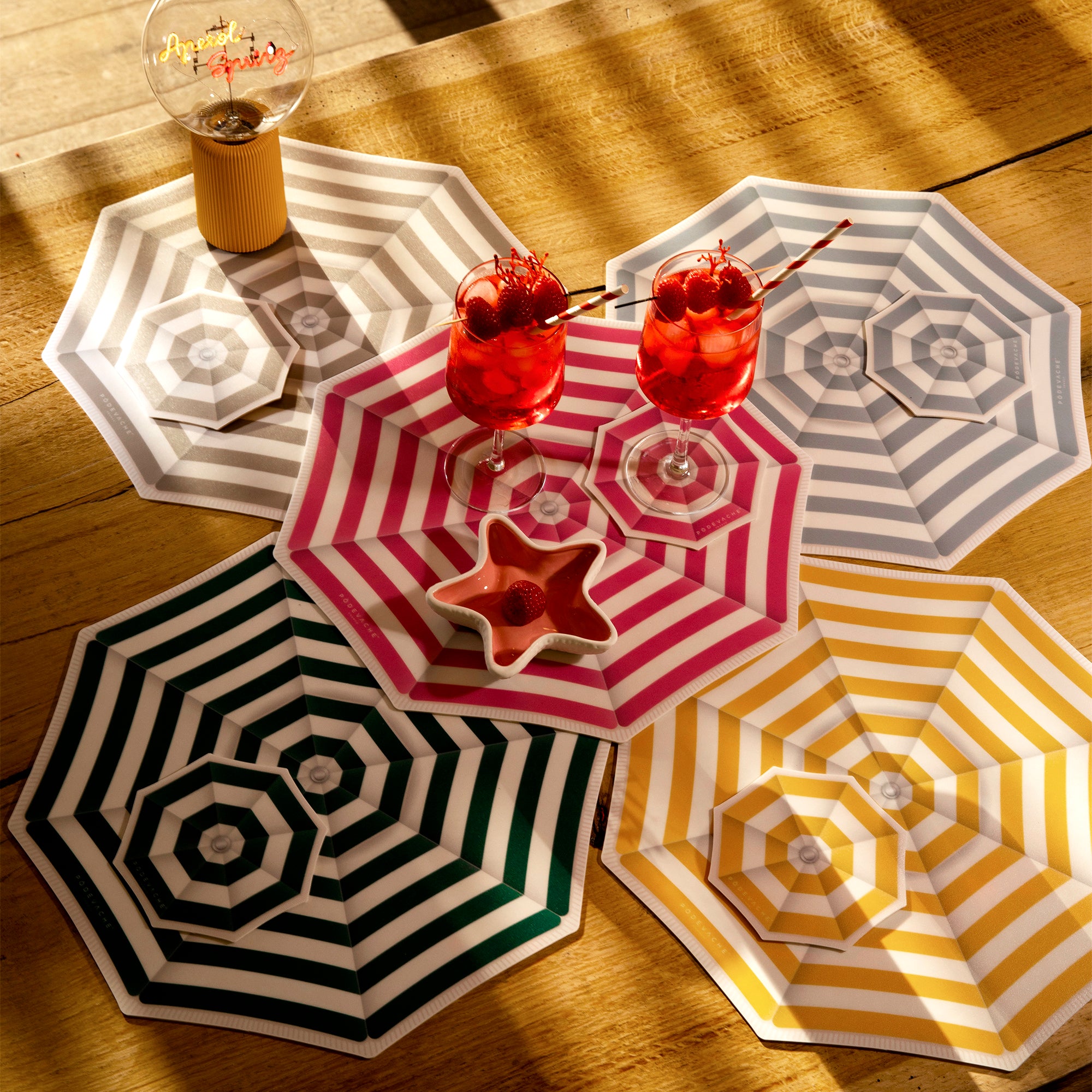 Set de table vinyle Ombrellino