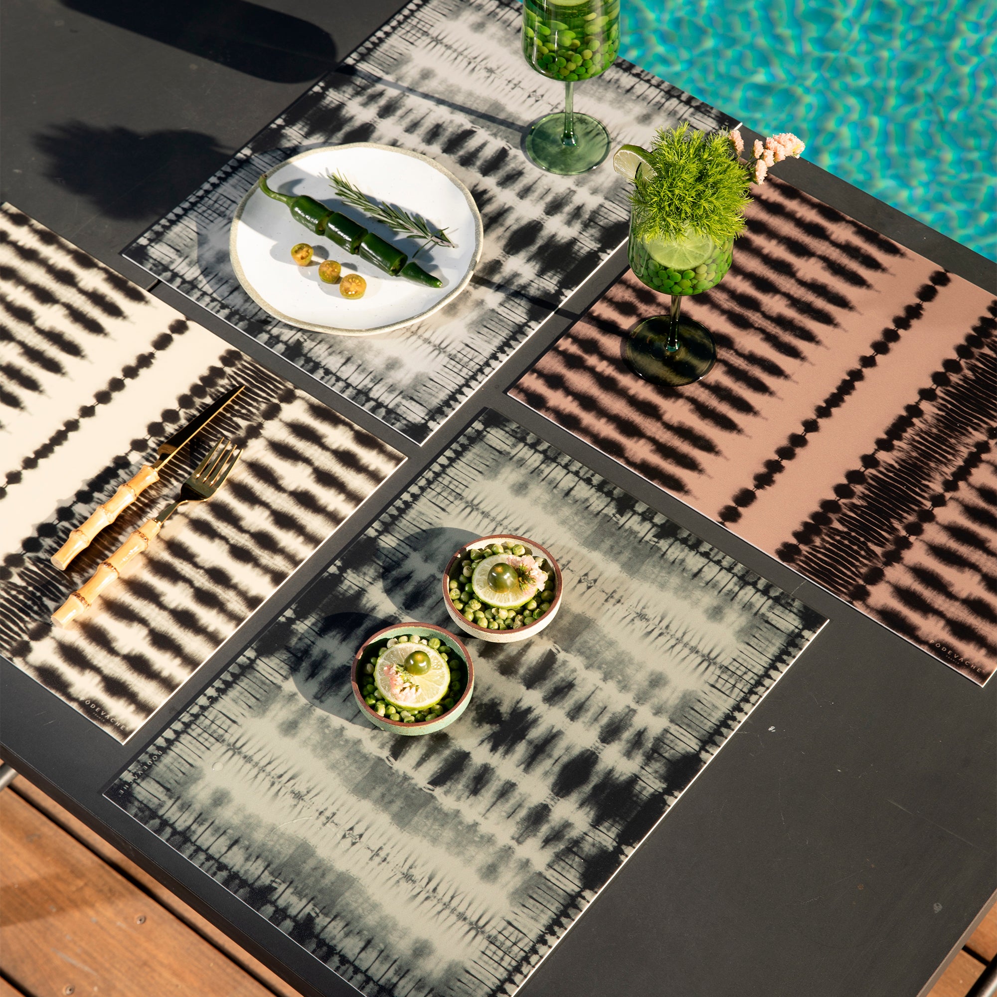 Set de table vinyle Arun