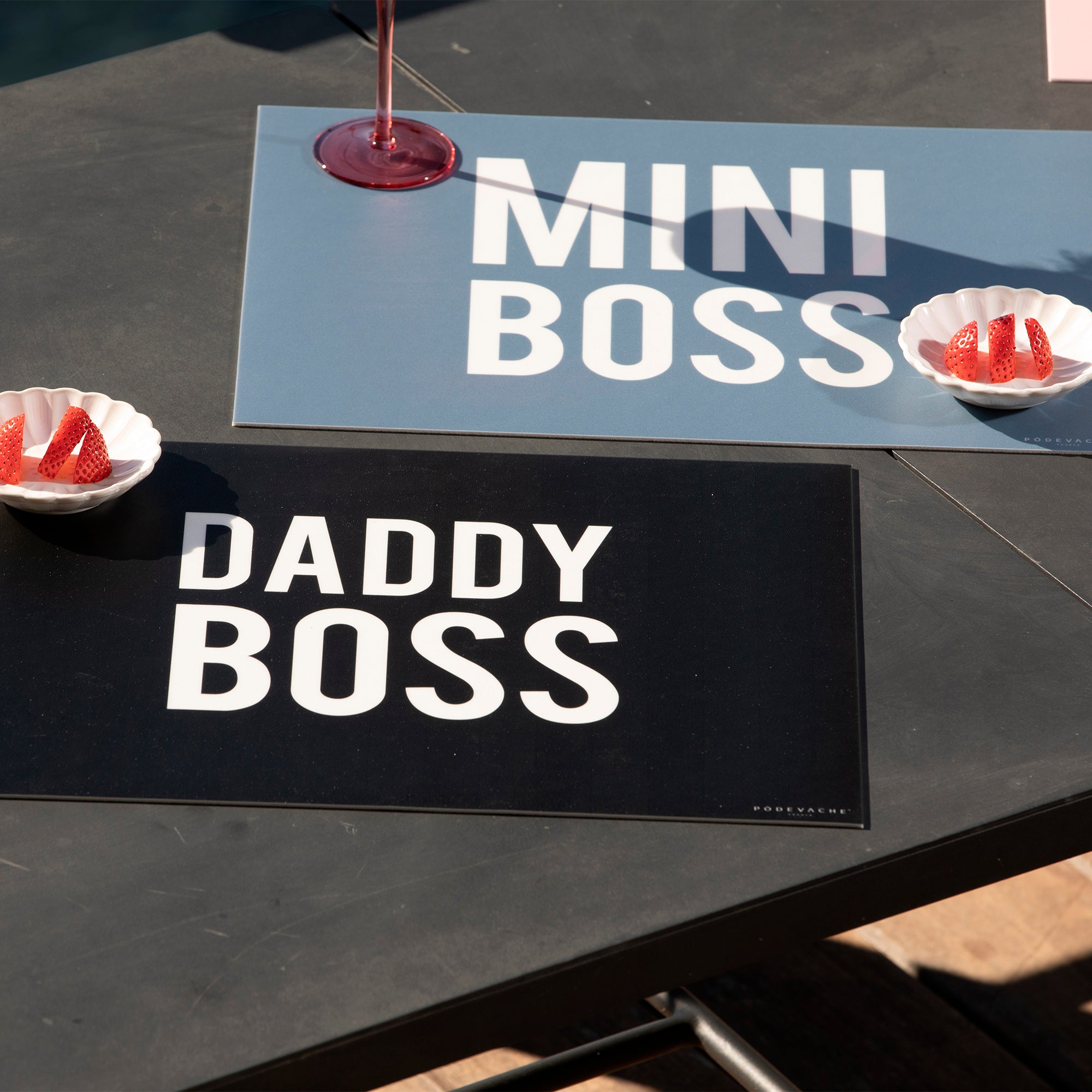 Set de table vinyle Daddy Boss