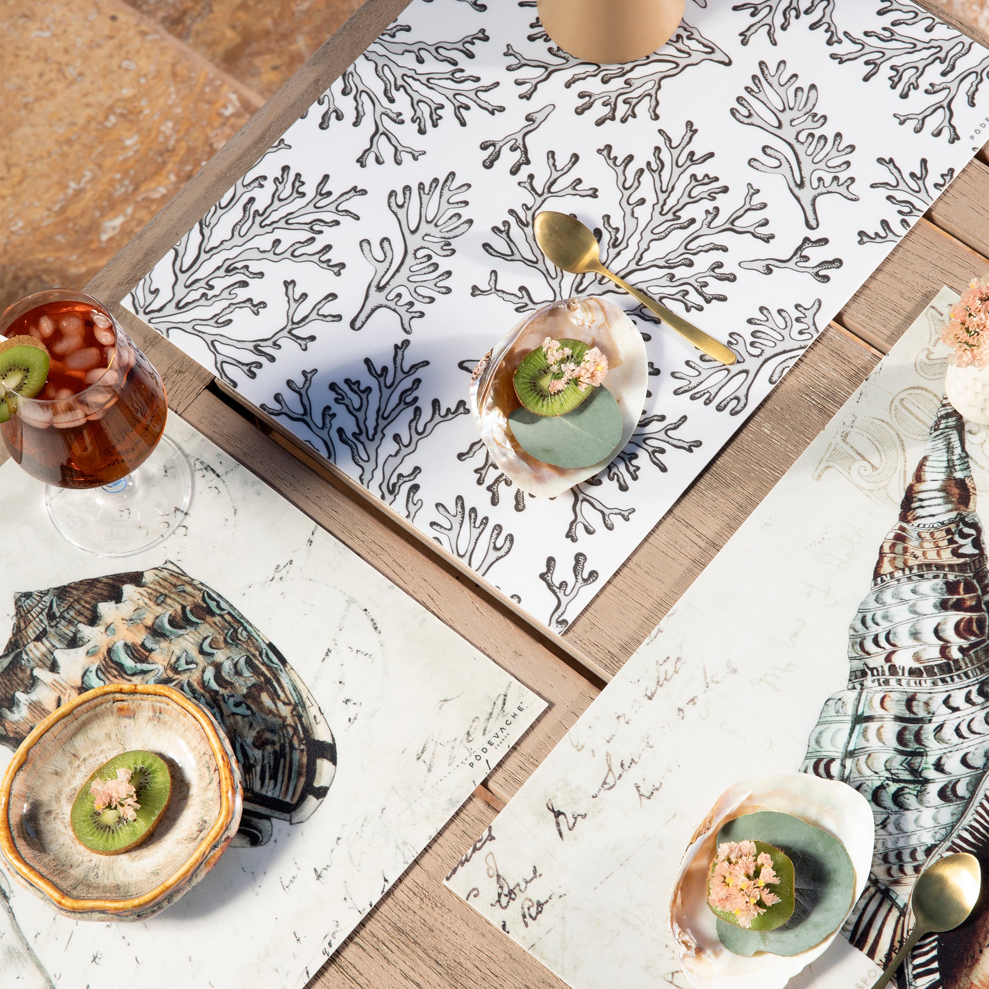 Set de table vinyle Lagon