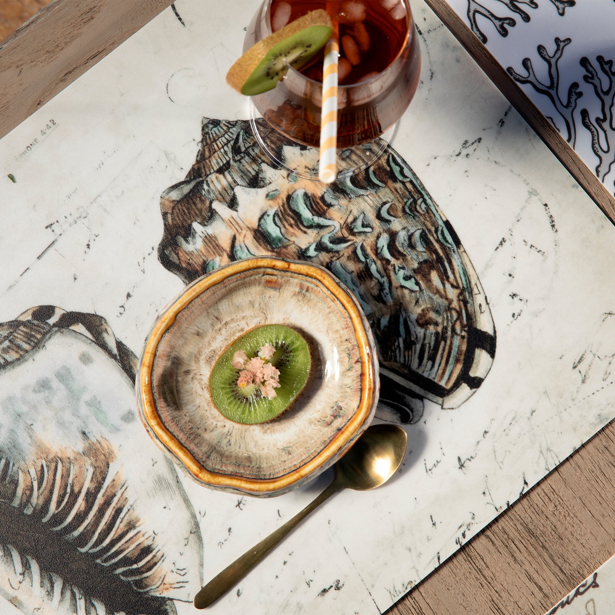 Set de table vinyle Lagon