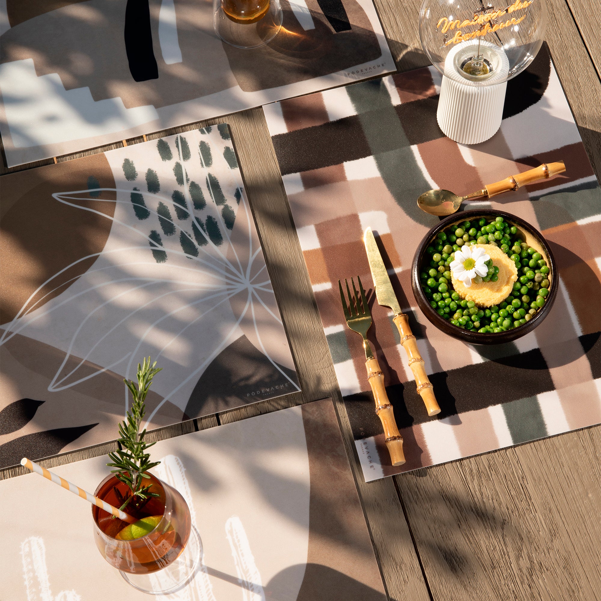 Set de table vinyle Duma