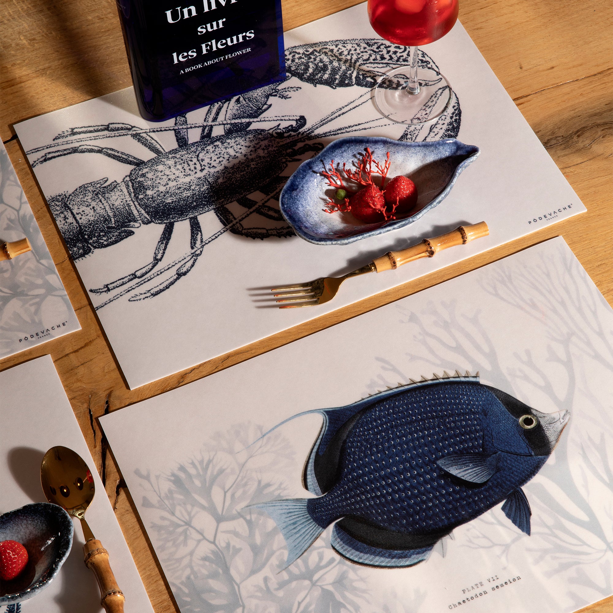 Set de table vinyle Fisher