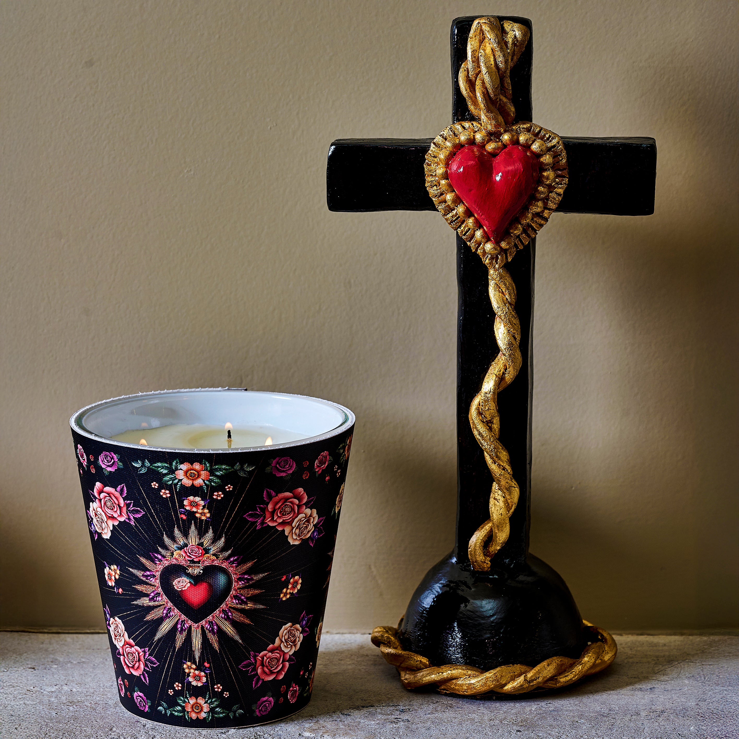 Bougie Parfumée Ex Voto Cartone - Vanille / Fève Tonka / Patchouli