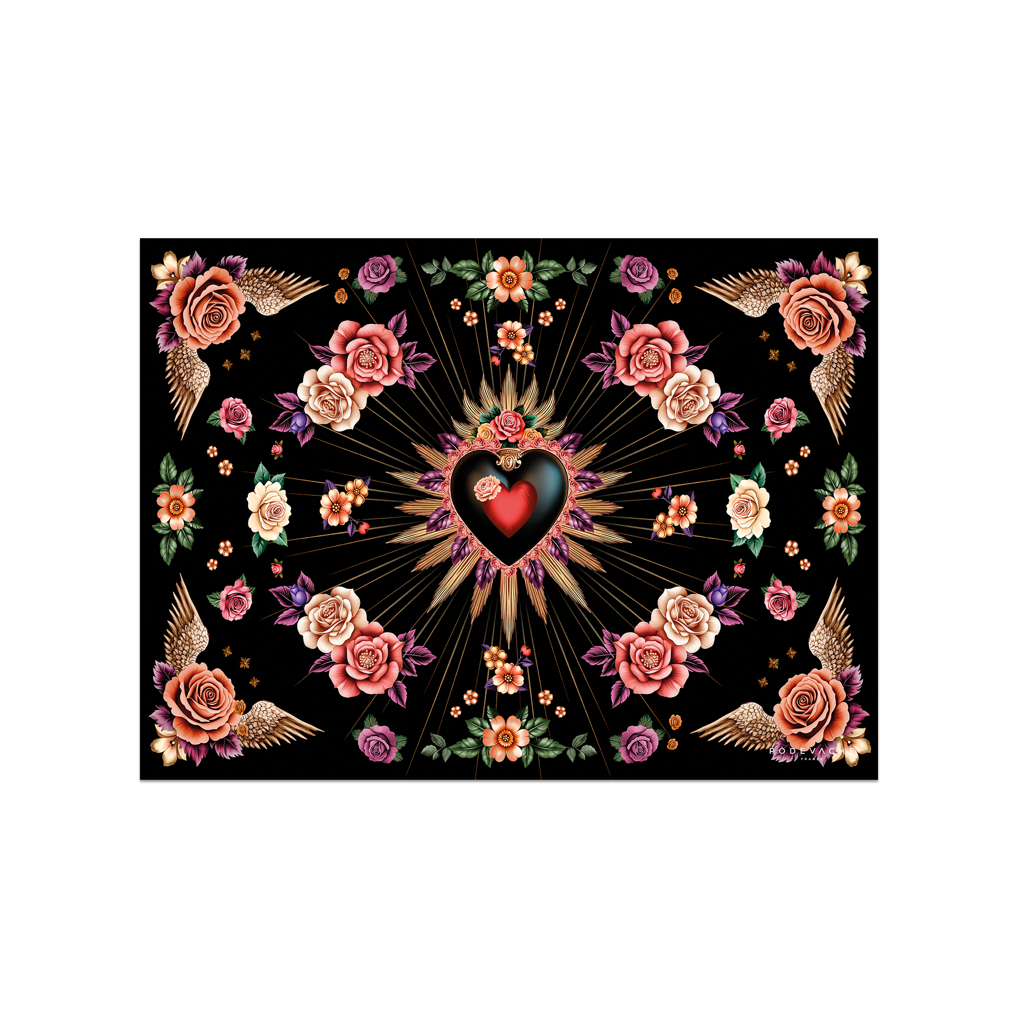 Set De Table Vinyle Ex Voto Cartone