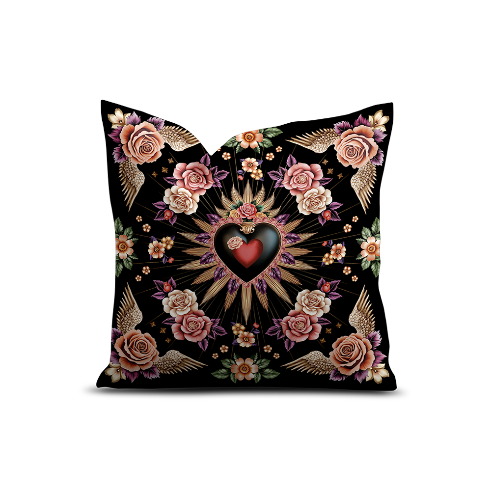 Coussin Velours Ex Voto Cartone