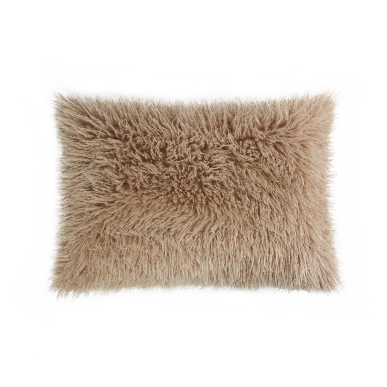 Coussin en fausse fourrure Lucques